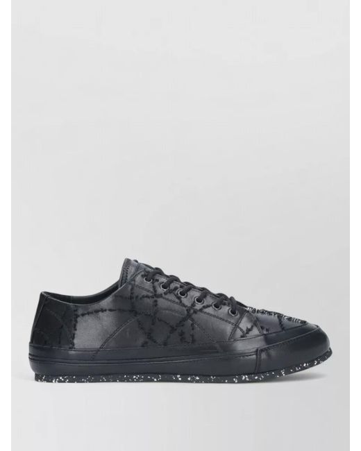 Kiko Kostadinov Blue Low Sneakers Eyelet Detailing Flat Sole for men
