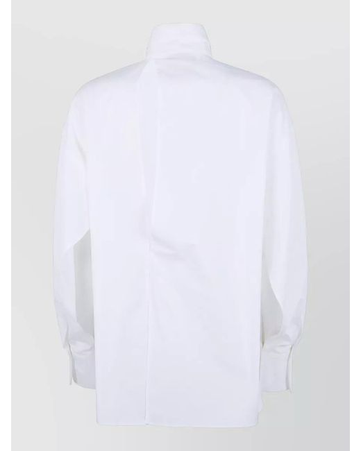 Semicouture White Cotton Shirt