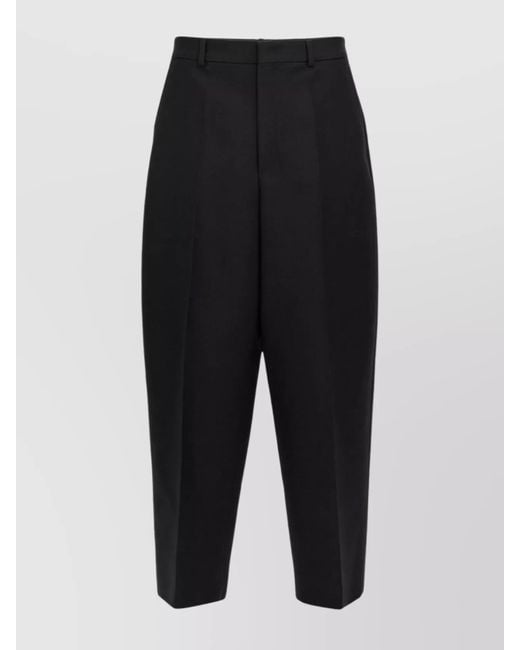Valentino Garavani Black Tapered Trousers for men
