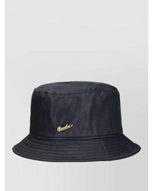 Borsalino Black Morgan Rain Bucket Hat