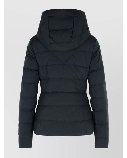Canada Goose Black Down Hooded Puffer Jacket