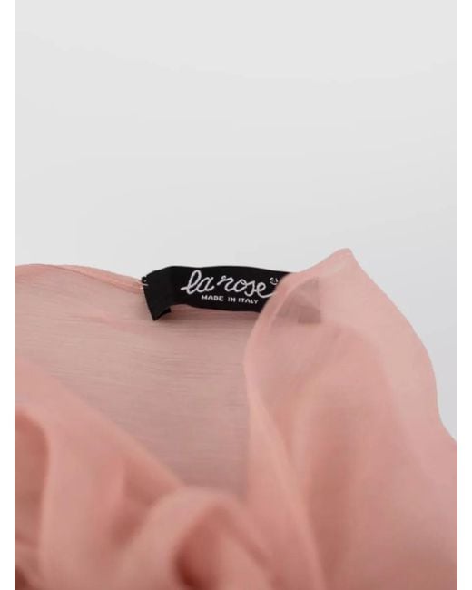 LA ROSE Pink Scarf