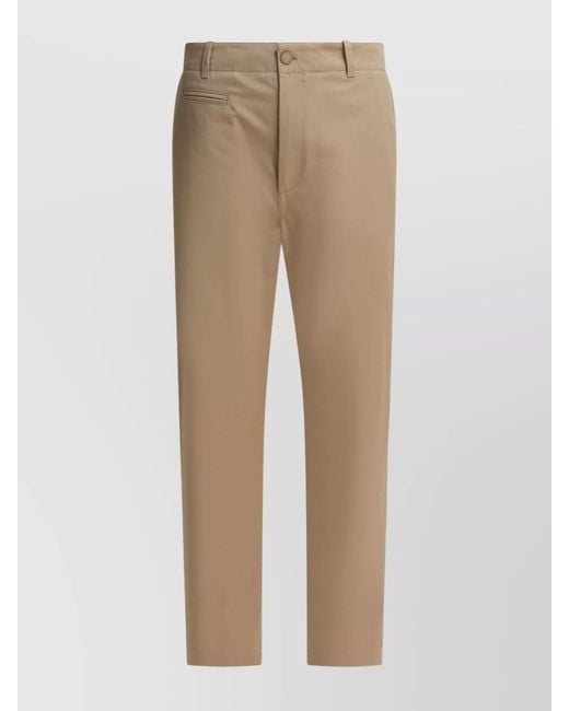 Givenchy Natural Cotton Straight-Leg Trousers for men