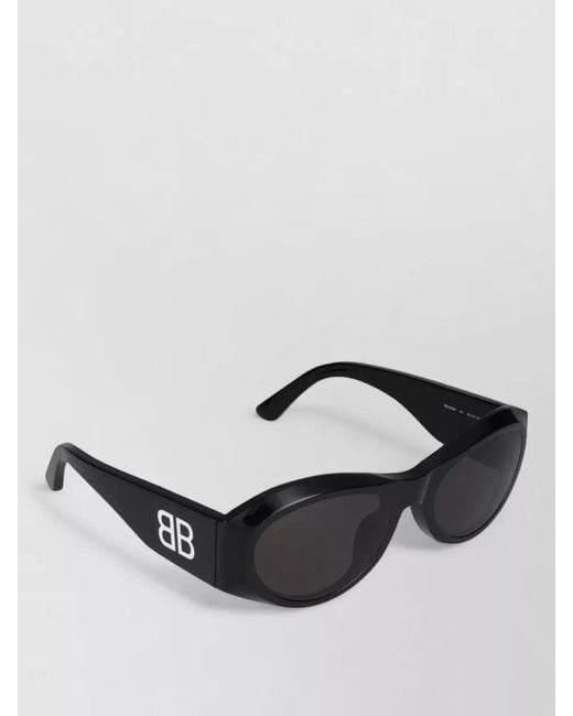 Balenciaga Black Sunglasses Model Bb0396Sk Cat Eye