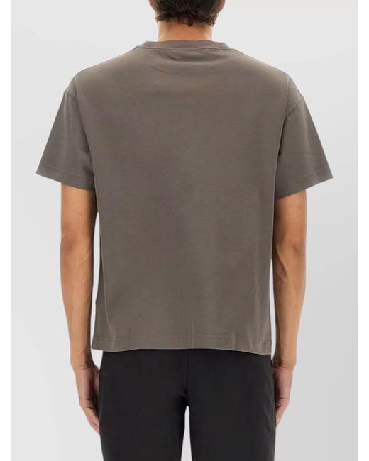 Palm Angels Gray Teddy Bear Graphic Relaxed Fit T-Shirt for men