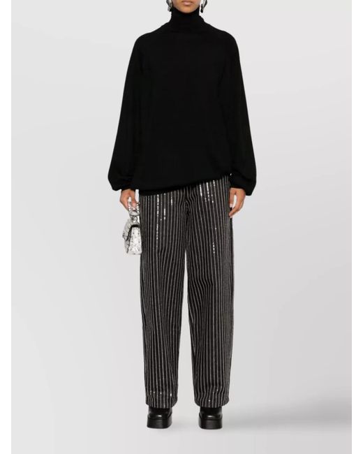 Moschino Black Virgin Wool Jumper