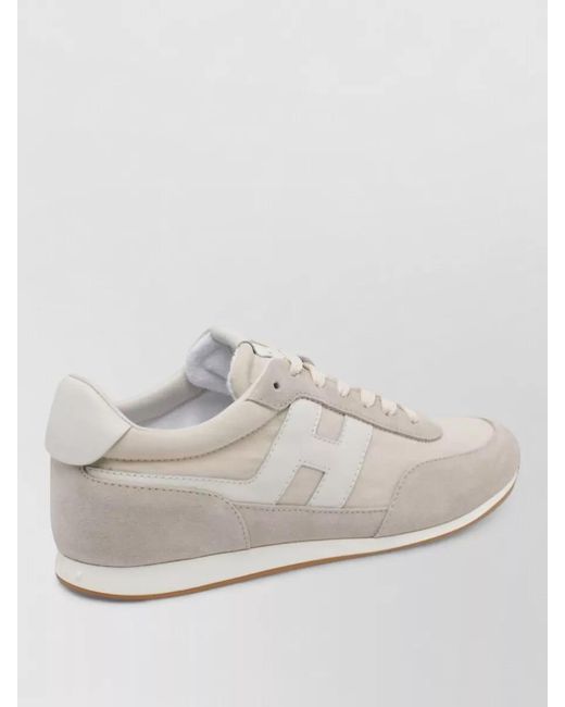 Hogan Natural Leather Low-Top Sneakers for men