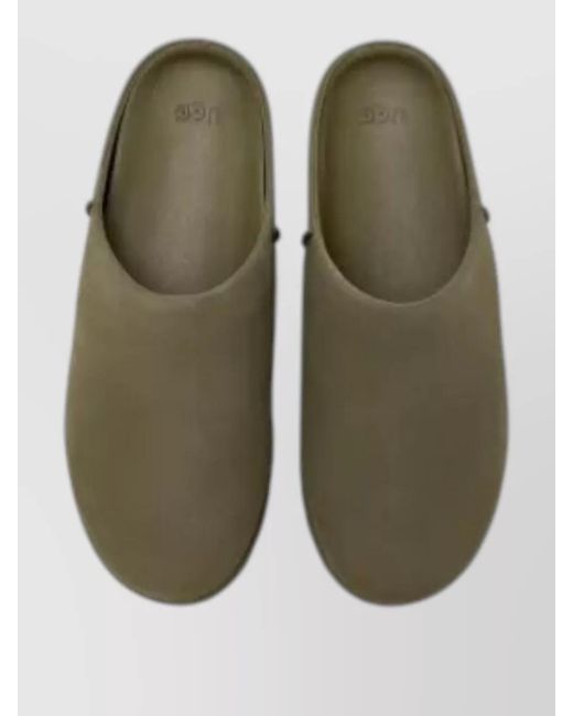 Ugg Green Clog Slippers Flat Sole Round Toe for men