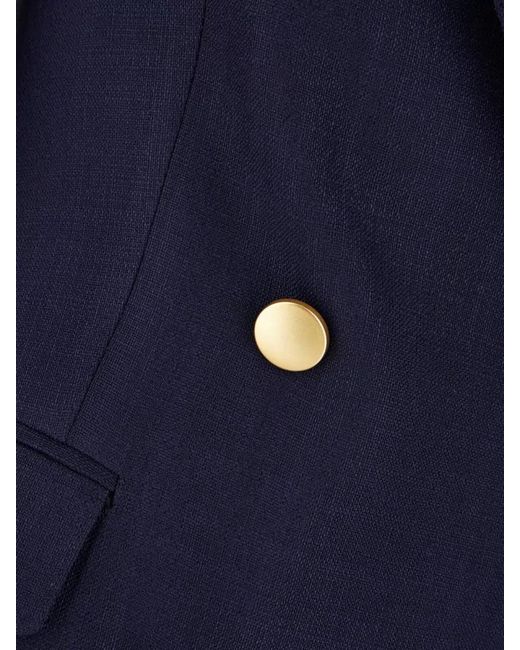 Tagliatore Blue Single-Breasted Blazer