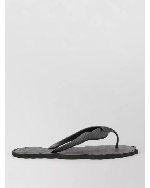 Zimmermann Multicolor Seahorse Thong Sandals Open Toe Design