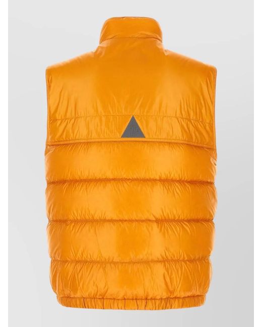 Moncler Orange Uychi Packable Down Vest for men
