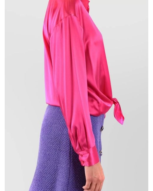 Pinko Pink Silk Shirt