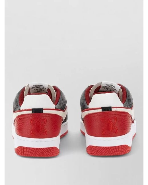 ENTERPRISE JAPAN Red Ej Rocket Low Top La Sneakers for men
