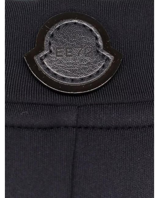 Moncler Genius Blue Asymmetric Short-Sleeve Crew-Neck Top