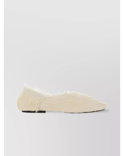 Jil Sander Natural Leather Slippers