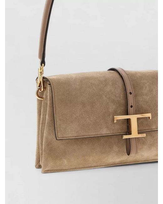 Tod's Multicolor T Timeless Mini Leather Shoulder Bag