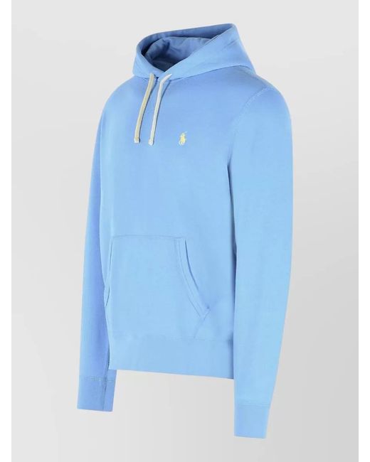 Polo Ralph Lauren Blue Cotton Blend Sweatshirt for men