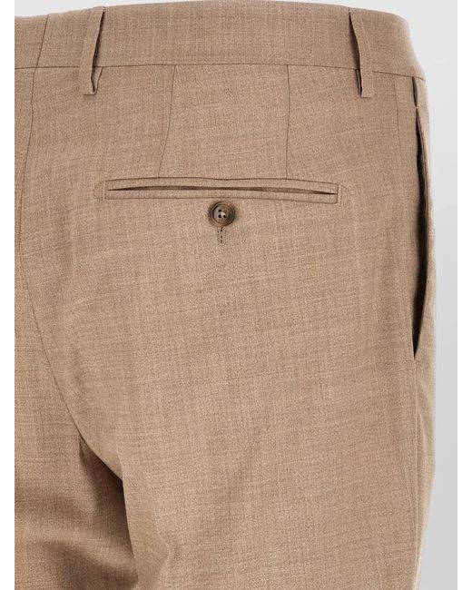 Tagliatore Natural Wool Silk Single Breasted Suit for men