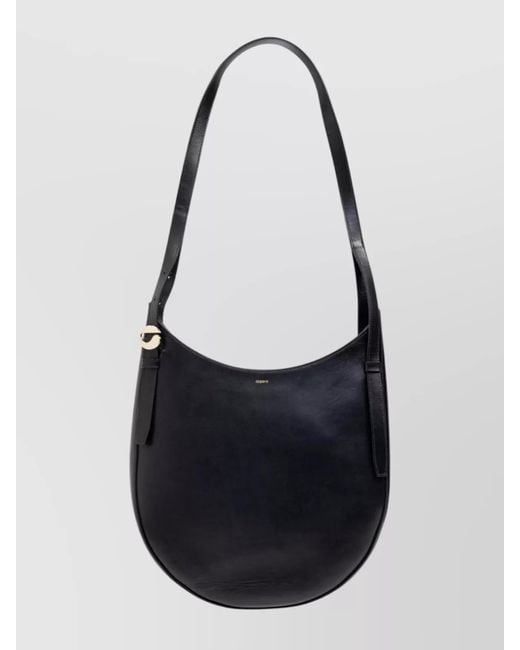 Coperni White Swipe Leather Shoulder Bag