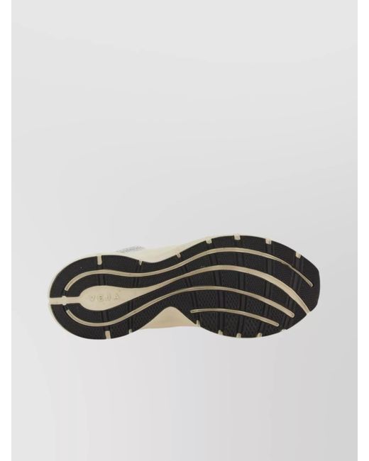 Veja Metallic Leather Low Top Sneakers for men