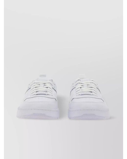 HUGO White Leather Logo Sneaker for men