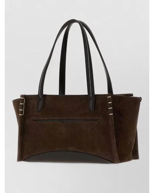 J.W. Anderson Brown Loafer Bag Leather Tote Bag