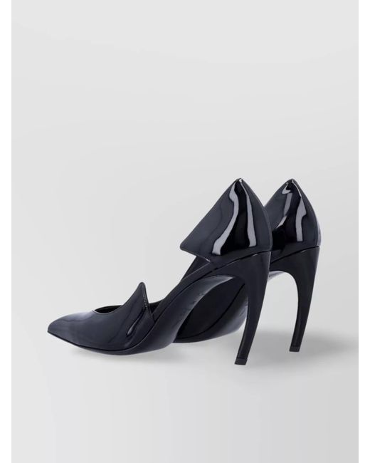 The Attico Blue Leather Pumps