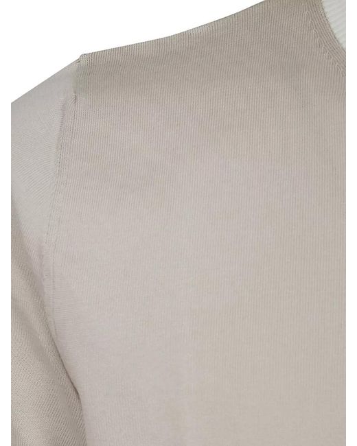 Eleventy Gray Cotton T-Shirt for men
