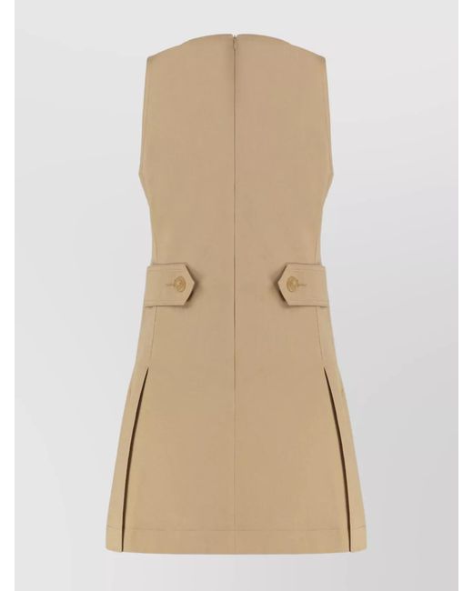 Chloé Natural Cotton Mini Dress
