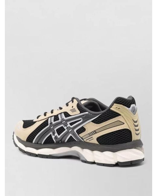 Asics Metallic Low Profile Sneakers Mesh Silk Nylon