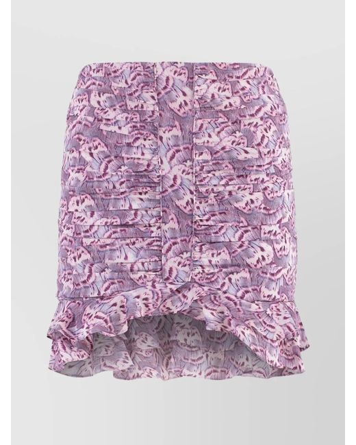 Isabel Marant Purple Short Skirts