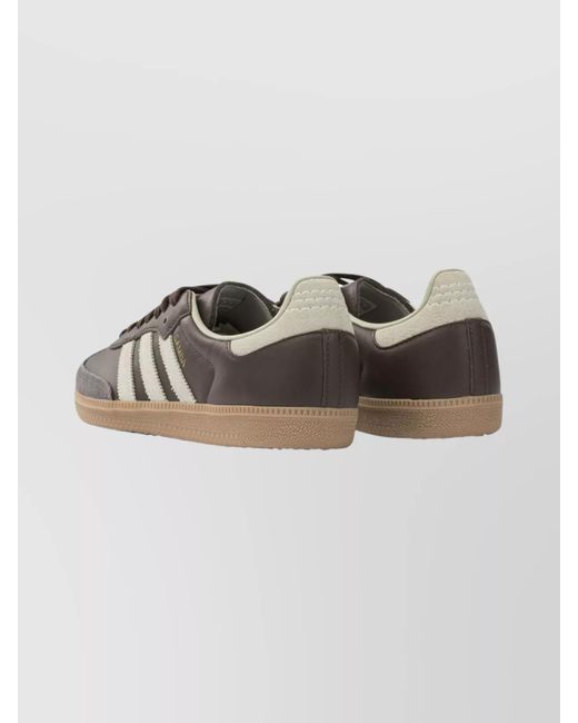 Adidas Originals Multicolor Samba Low-Top Sneakers Featuring Contrast Stripes for men