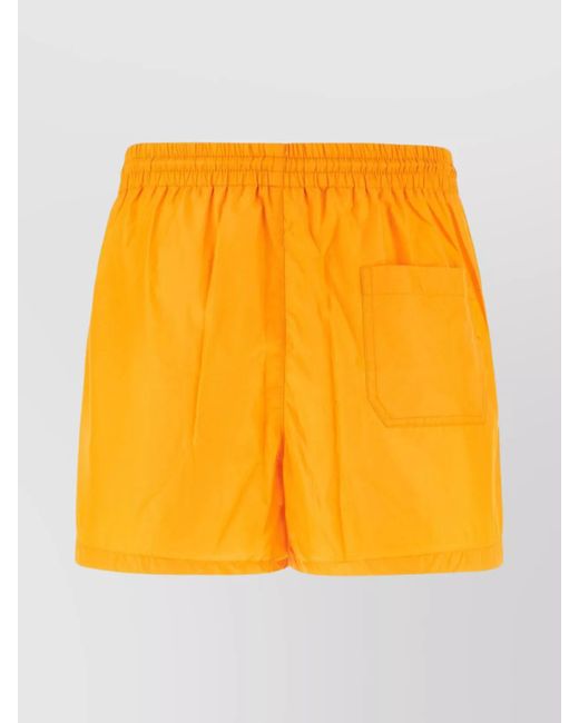 Gucci Orange Swim Shorts for men