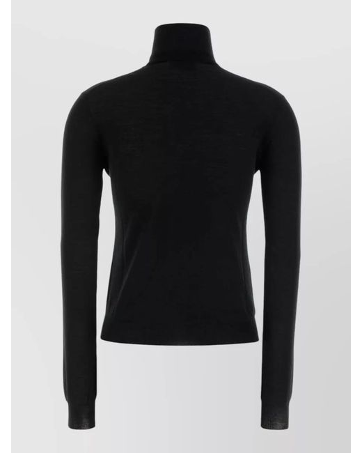 Prada Black Virgin Wool Jumper