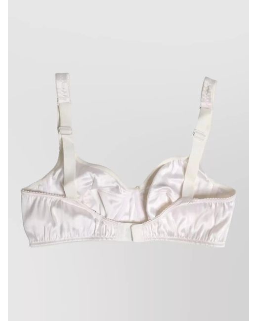 Dolce & Gabbana Natural Silk Balconette Bra