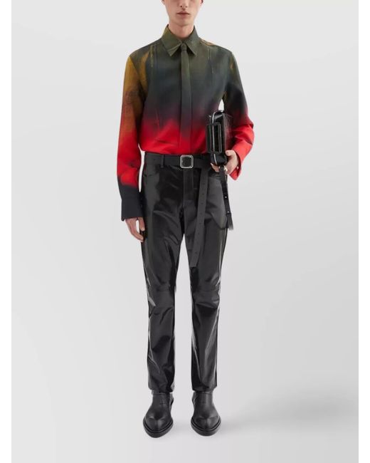 Jil Sander Red Shirt for men