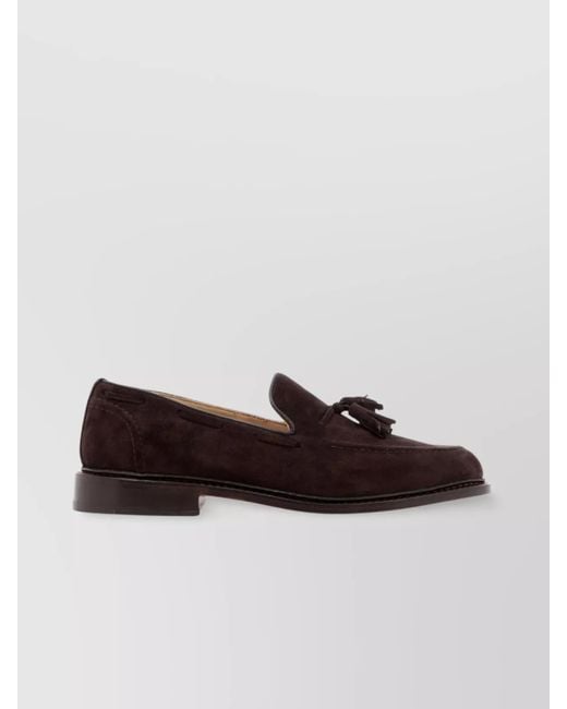 Tricker's Brown Leather Loafers for men