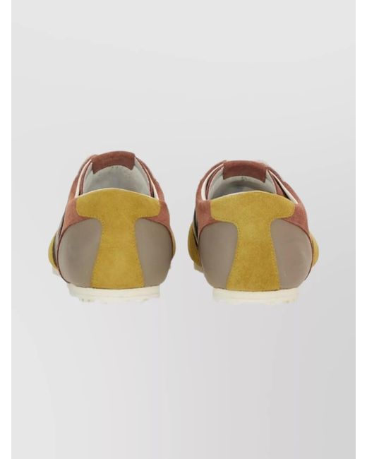 Marni Metallic Leather Low-Top Sneakers for men