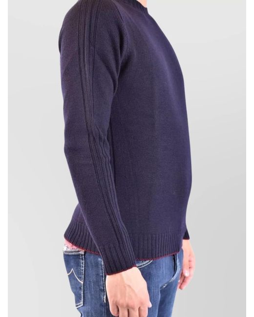 Dondup Blue Wool Jumper for men