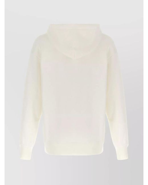 Valentino Garavani Natural Cotton Hoodie for men
