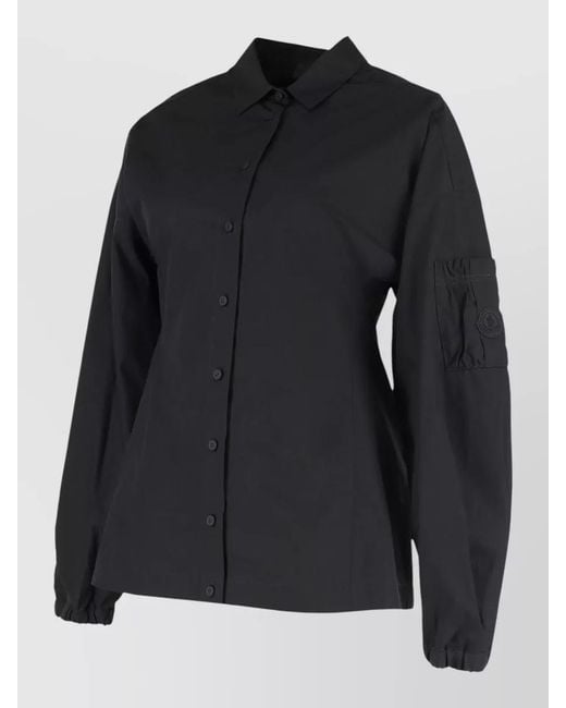 Moncler Black Cotton Shirt