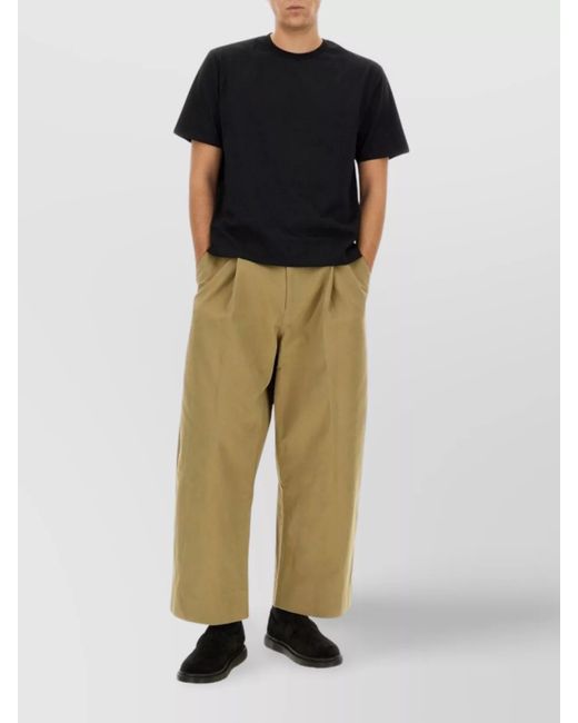 Studio Nicholson Multicolor Cotton Straight-Leg Trousers for men