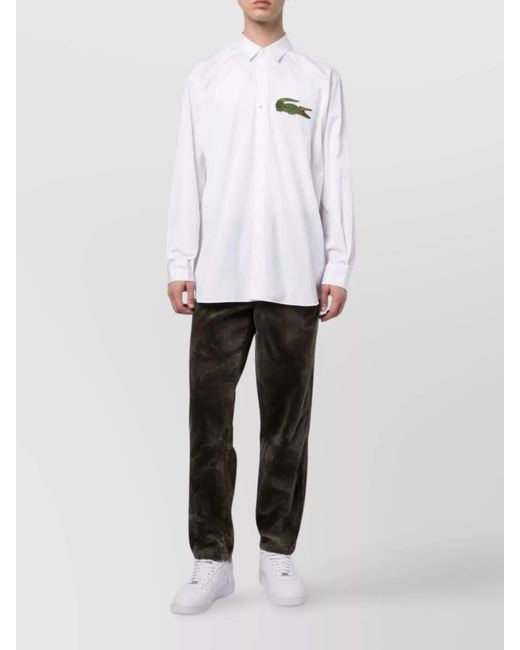 Comme des Garçons White Cotton Shirt for men