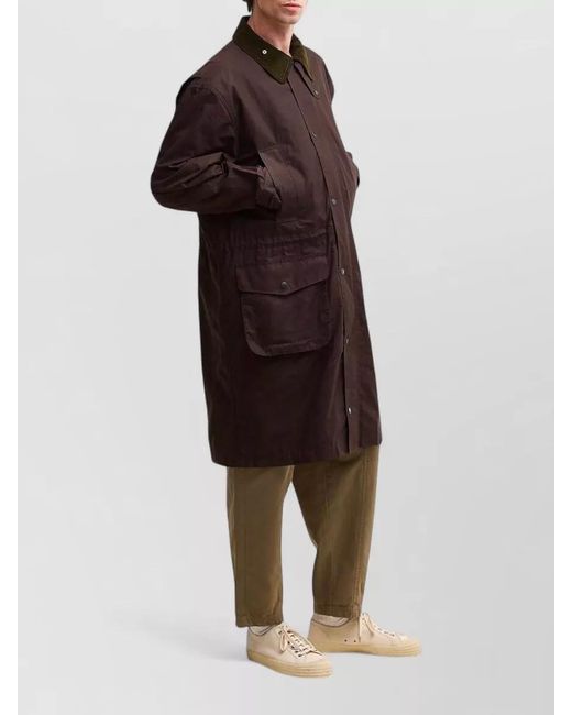 Barbour Natural Waxed Cotton Lightweight Jacket for men
