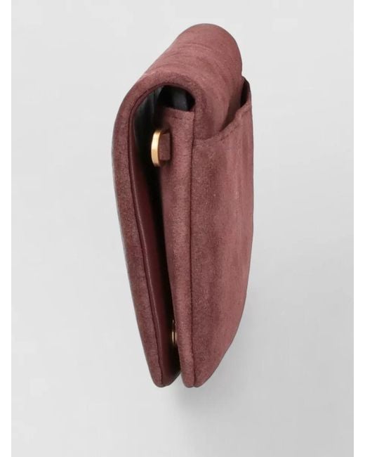 Pinko Purple Love Bag Clutch Bag