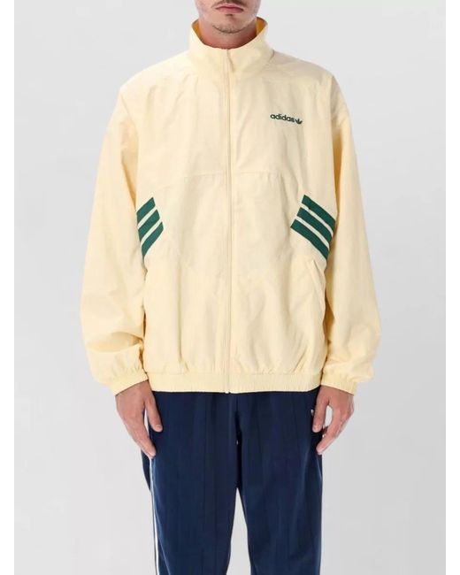 Adidas Originals Blue Muc Track Jacket High Collar Side Stripes for men