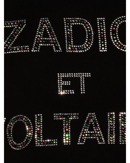 Zadig & Voltaire Black Cotton Short-Sleeve T-Shirt