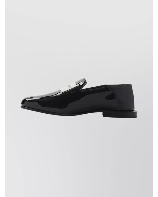 Givenchy Black Calf Leather Loafers