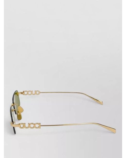 Gucci Green Sunglasses Gg1808S 002 Square Frame for men