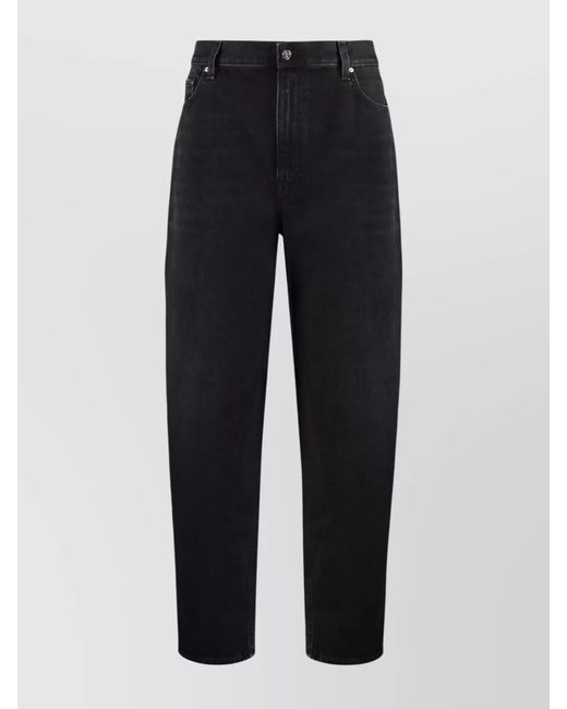 Totême Blue Denim Wide-Leg Trousers